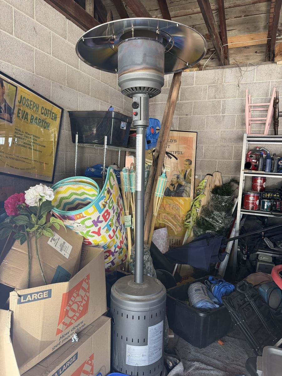 Propane Patio Heater Mainstays 7-Foot (2 Available – New In Box & Like New)