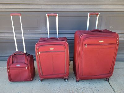 3 piece samsonite luggage