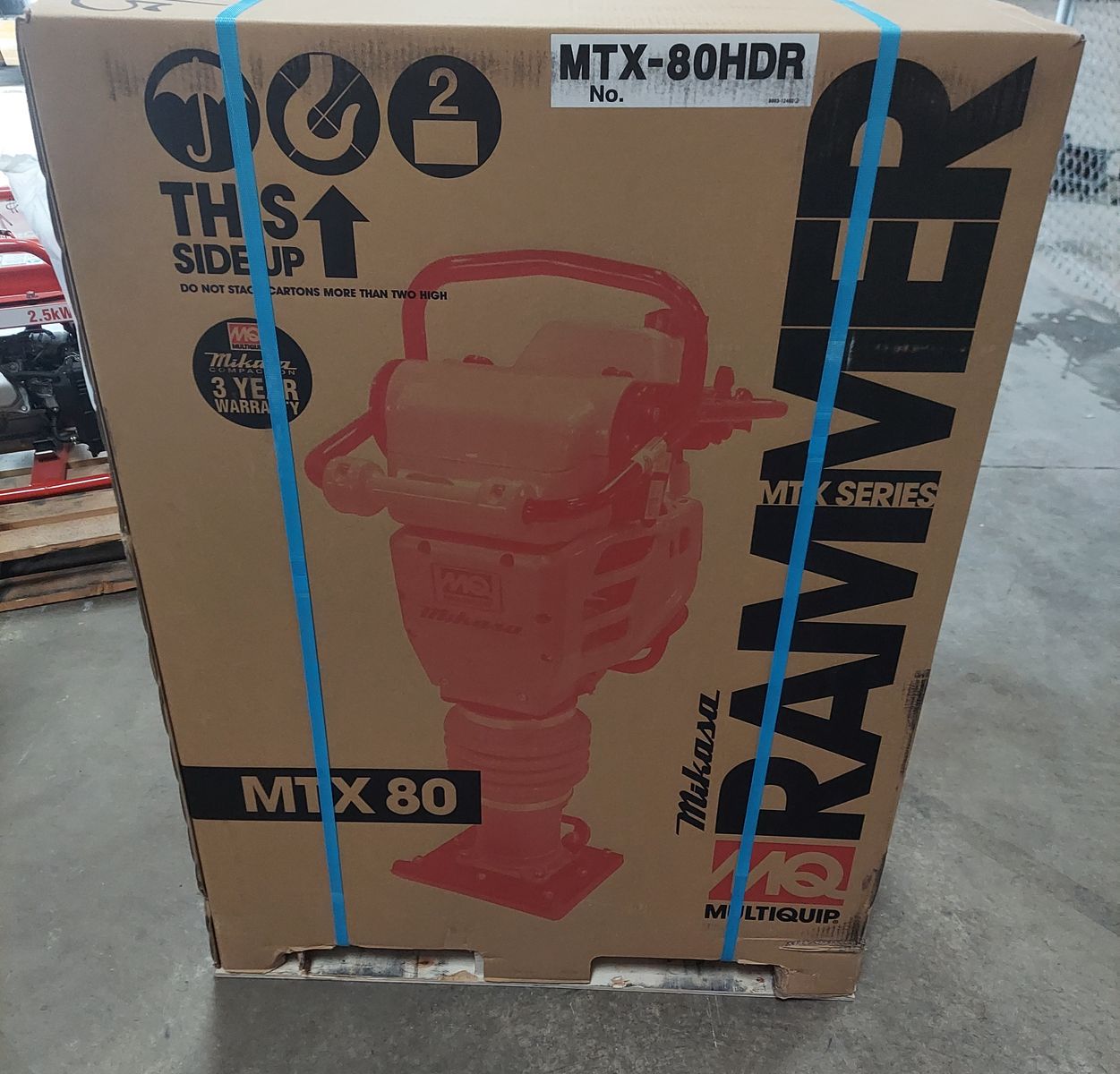 MULTIQUIP MIKASA MTX-80HDR RAMMER