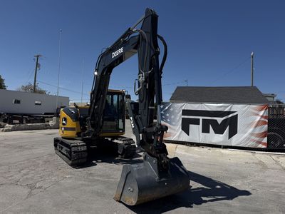 2025 Deere 85P Mid Size Excavator Tractor Only 161 Hours