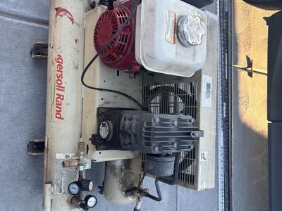 Ingersoll Rand gas powered air compressor
