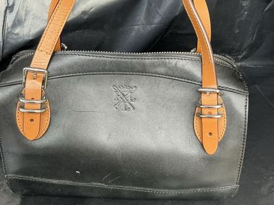 Vintage Lauren Ralph Lauren Leather Doctor/Barrel Satchel