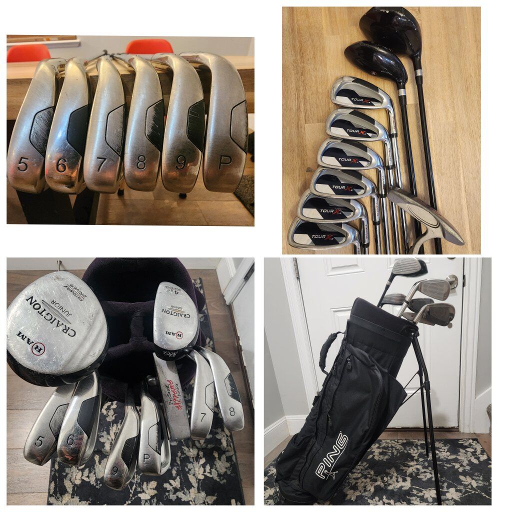 Full/complete golf clubs set (10 piece)