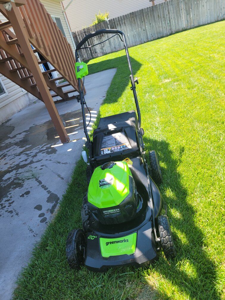 greenworks lawn mower obo