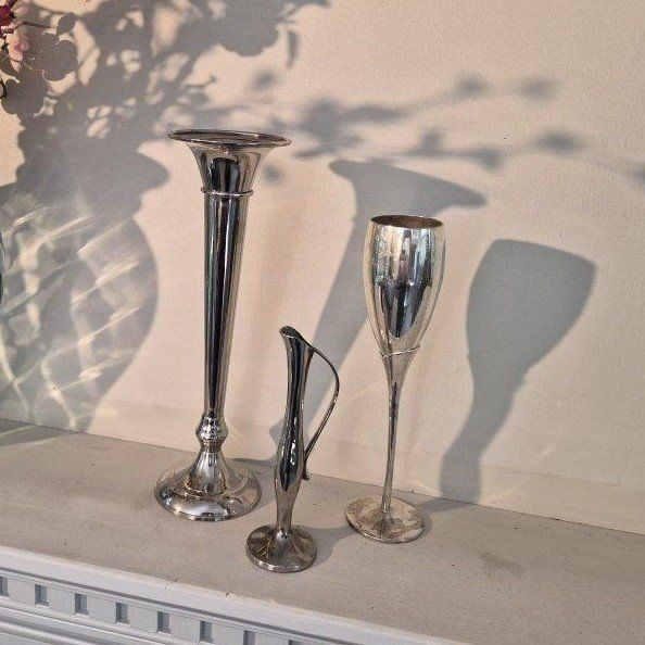 Silver-Plated Decorative Set - Elegant Home Decor