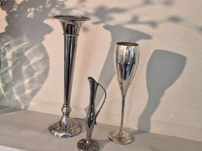 Silver-Plated Decorative Set - Elegant Home Decor