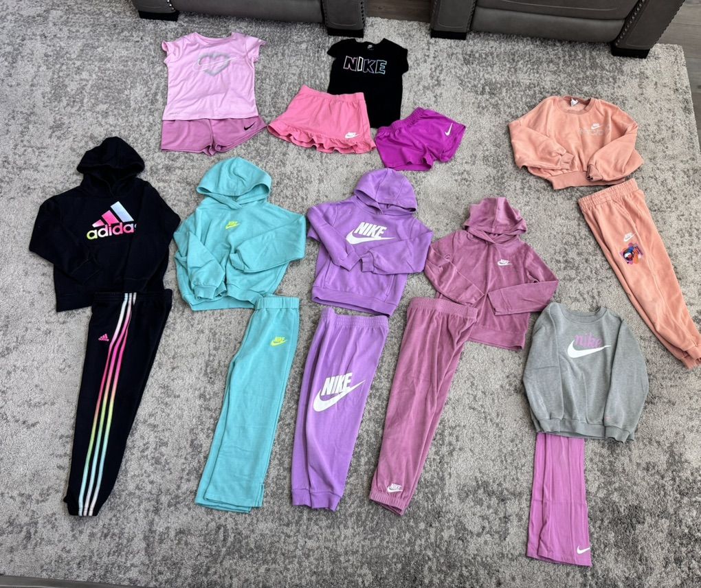 Girls Size 6/6X Nike clothing Bundle