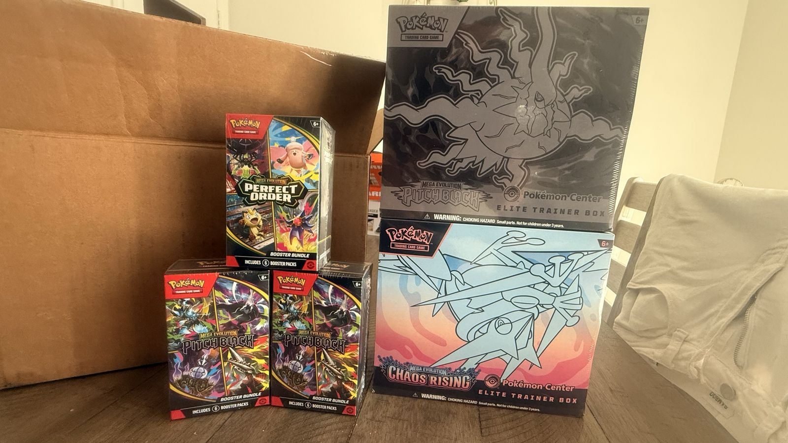 Pokémon TCG Elite Trainer Box & Booster Bundle Sealed Lot