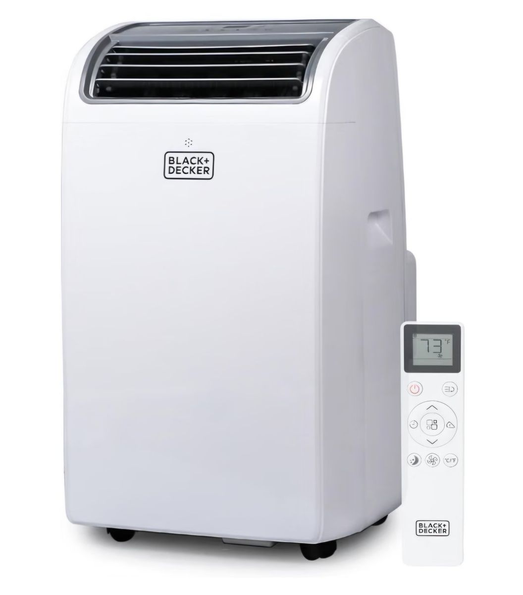 BLACK+DECKER Smart Portable Air Conditioner, 14,000 BTU, BPACT14WT, White 10,200 BTU SACC for Rooms up to 700 Sq. Ft., Smart 3-i