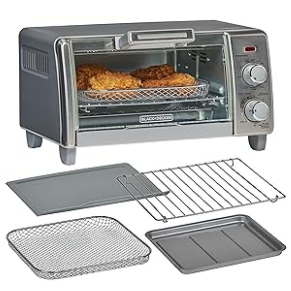 BLACK+DECKER CRISP 'N BAKE AIR FRYER AND TOASTER OVEN COMBINATION-BRAND NEW IN ORIGINAL BOX!!!
