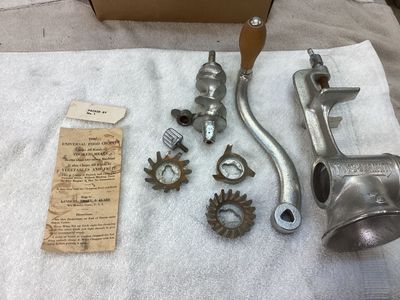 Antique food grinder