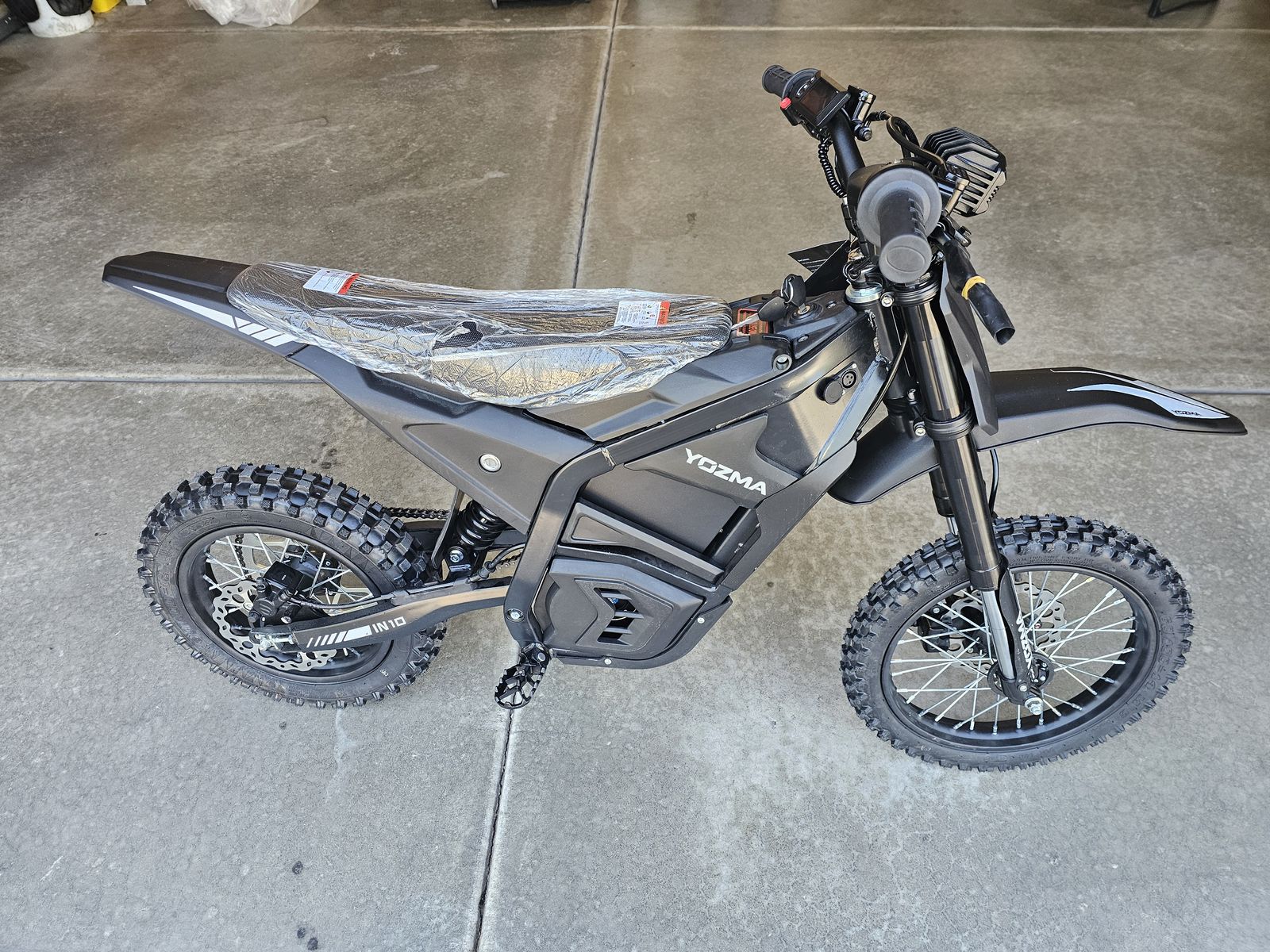 Yozma IN10 Electric Dirt Bike - Brand New - Black & Red Available  **Price:** $975 In box, $1025 Assembled
