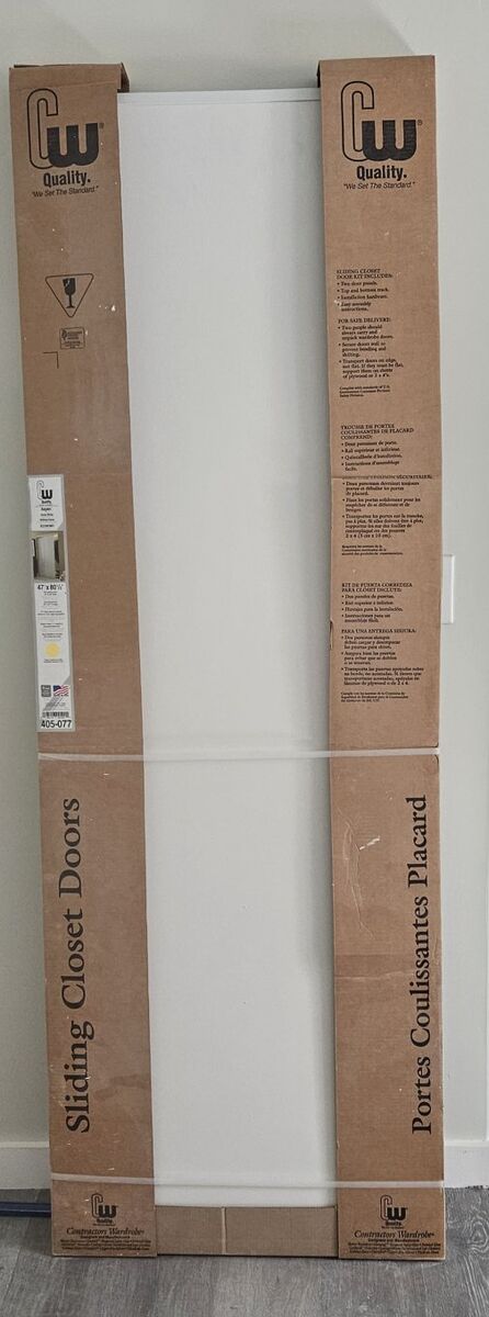 Closet slide door new