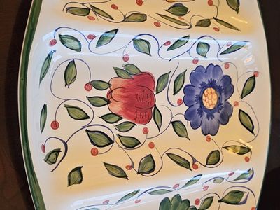 Serving Platter 17" Porcelain