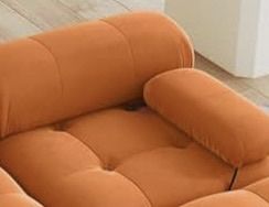 Brand new velvet sofa piece