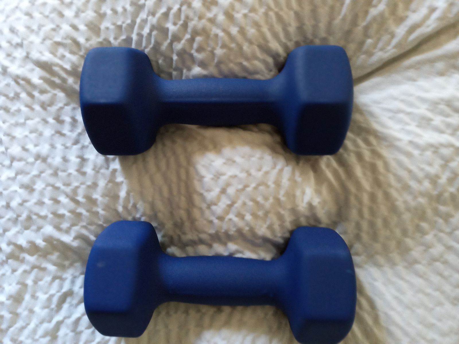 Neoprene free weights 10 pounds each dumbbell