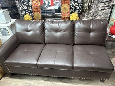 Leather Corner Sofa