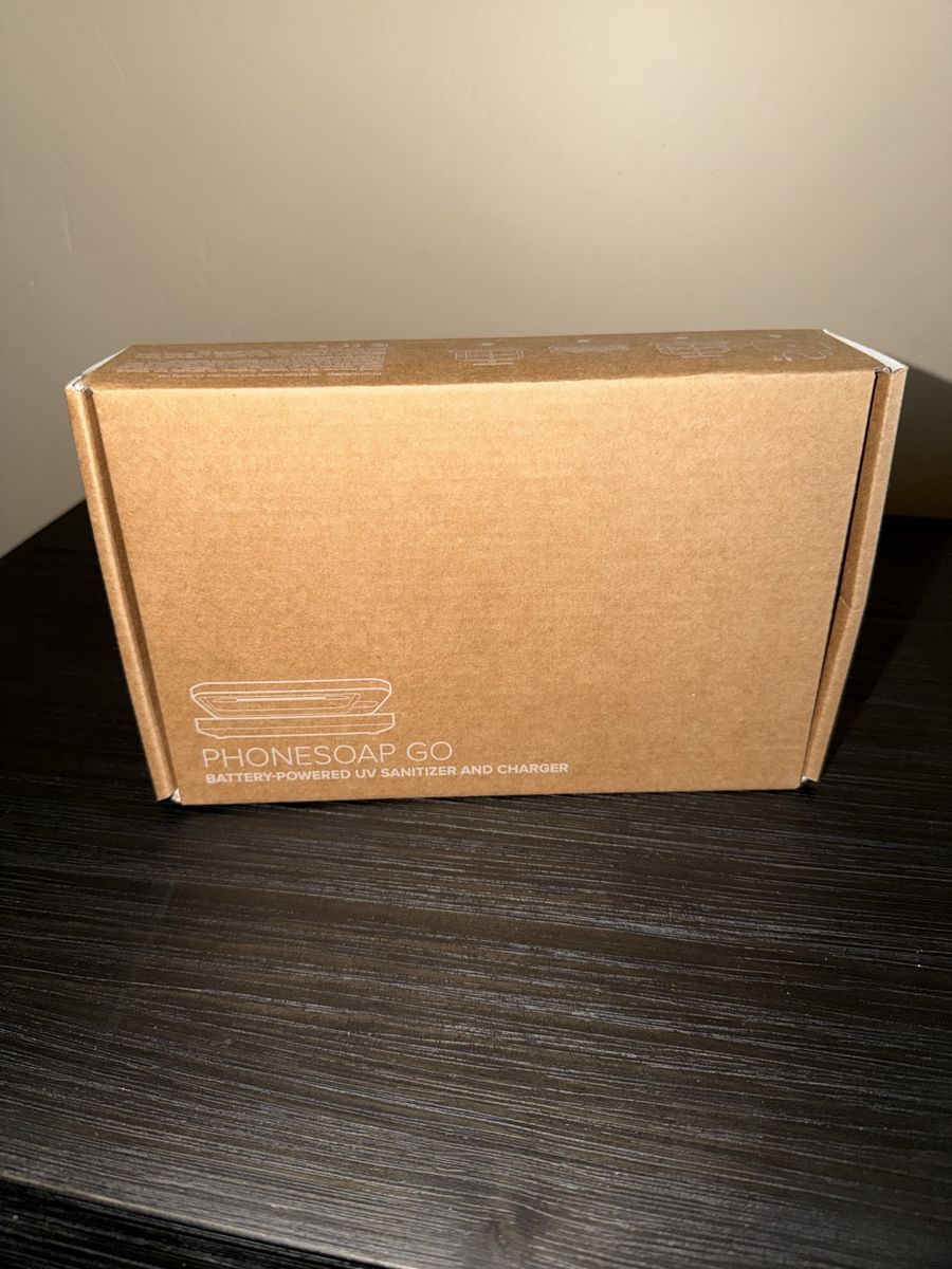 PhoneSoap Go Battery-Powered UV Smartphone Sanitizer & Charger - New in Box