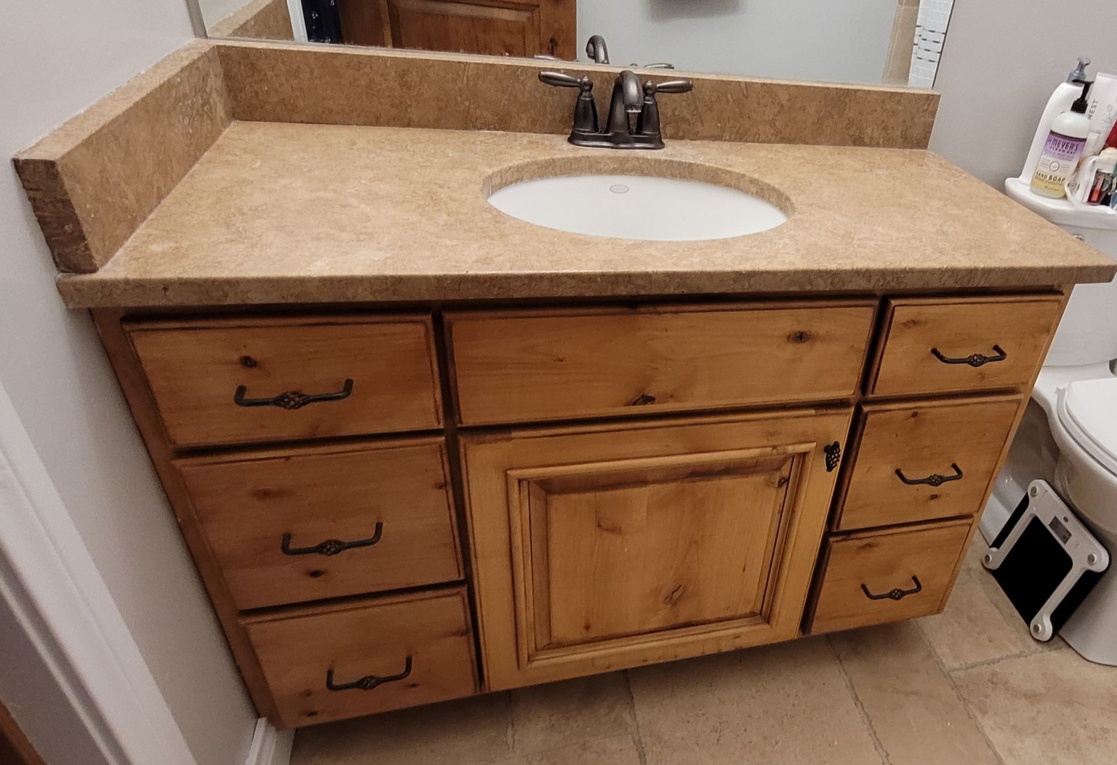 47" bathroom vanity