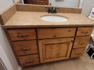 47" bathroom vanity