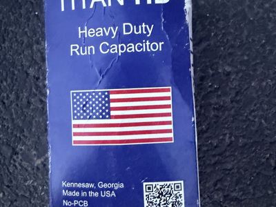 Titan HD PRCFD455A Heavy Duty Motor Run Capacitor 45/5 MFD 440/370 VAC