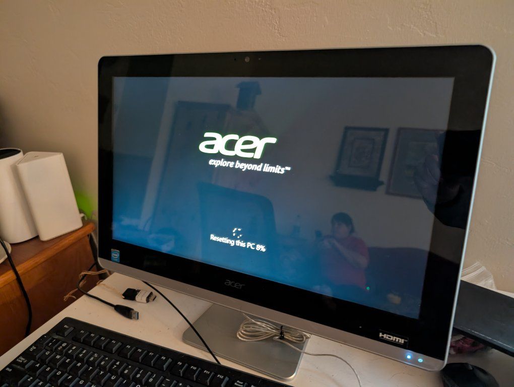 Acer All-in-One Desktop PC - Untested, sold as-is