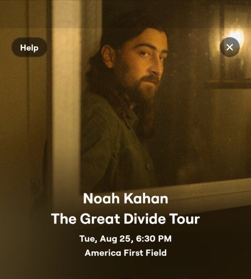 Noah Kahan @ America First Field 08/25