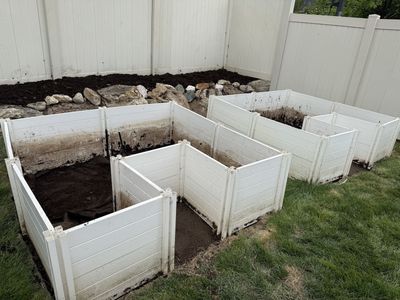 Vinyl Garden Boxes (two for $100)
