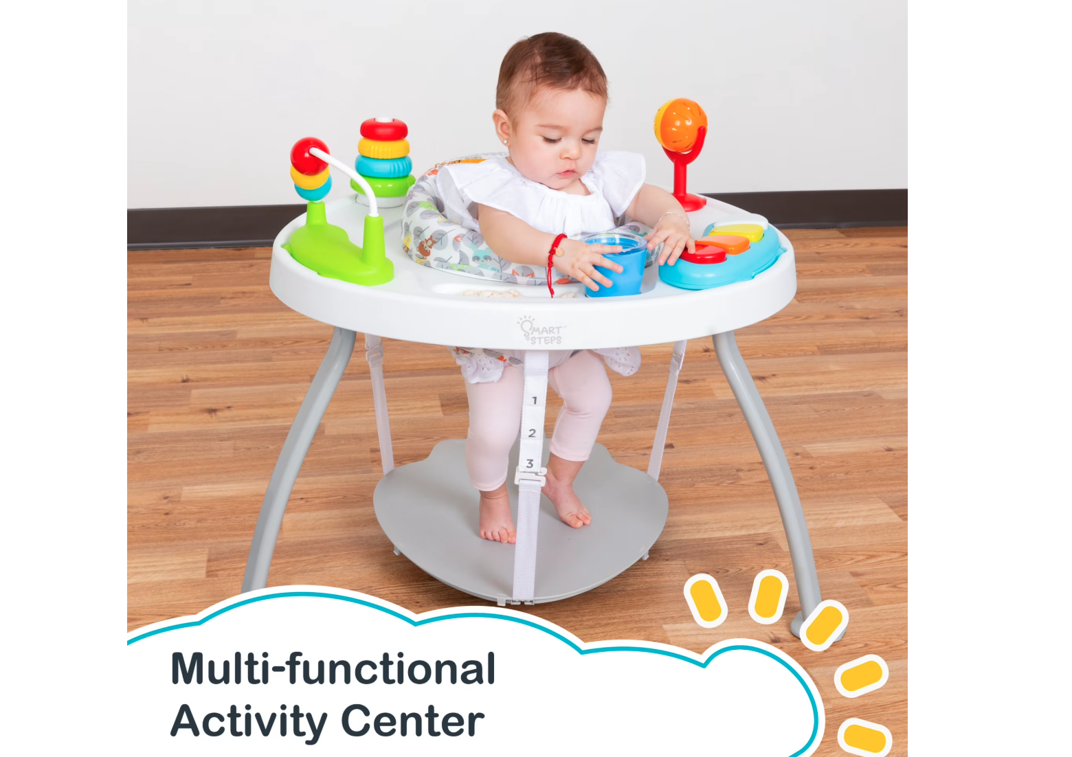 New in box, Smart Steps Bounce N’ Play 3-in-1 Activity Center
