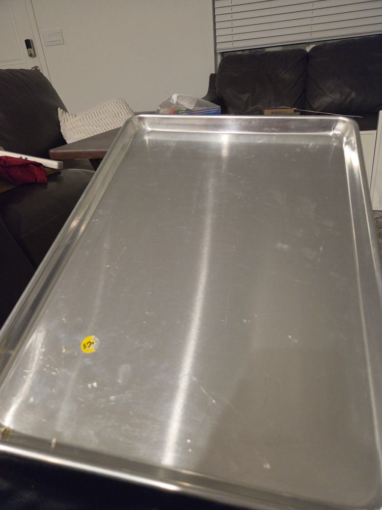 Full Size Aluminum Sheet Pan Baking Tray - Used Industrial Grade Bakeware
