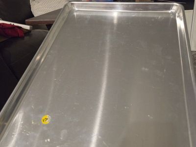 Full Size Aluminum Sheet Pan Baking Tray - Used Industrial Grade Bakeware