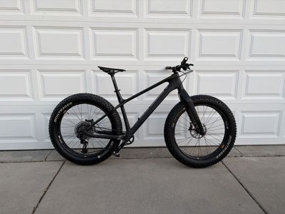 Canyon Dude CF 9.0 Fat Bike Large SRAM X01 DT Swiss Wheels Carbon Snow