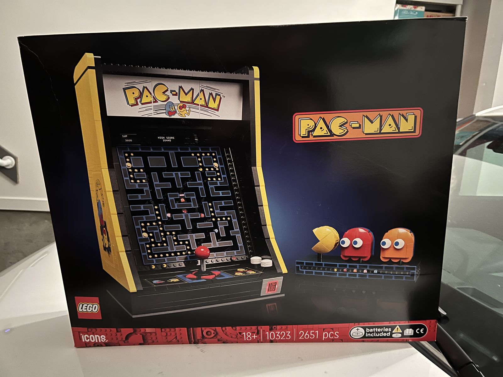 Unopened Pacman Arecade Lego