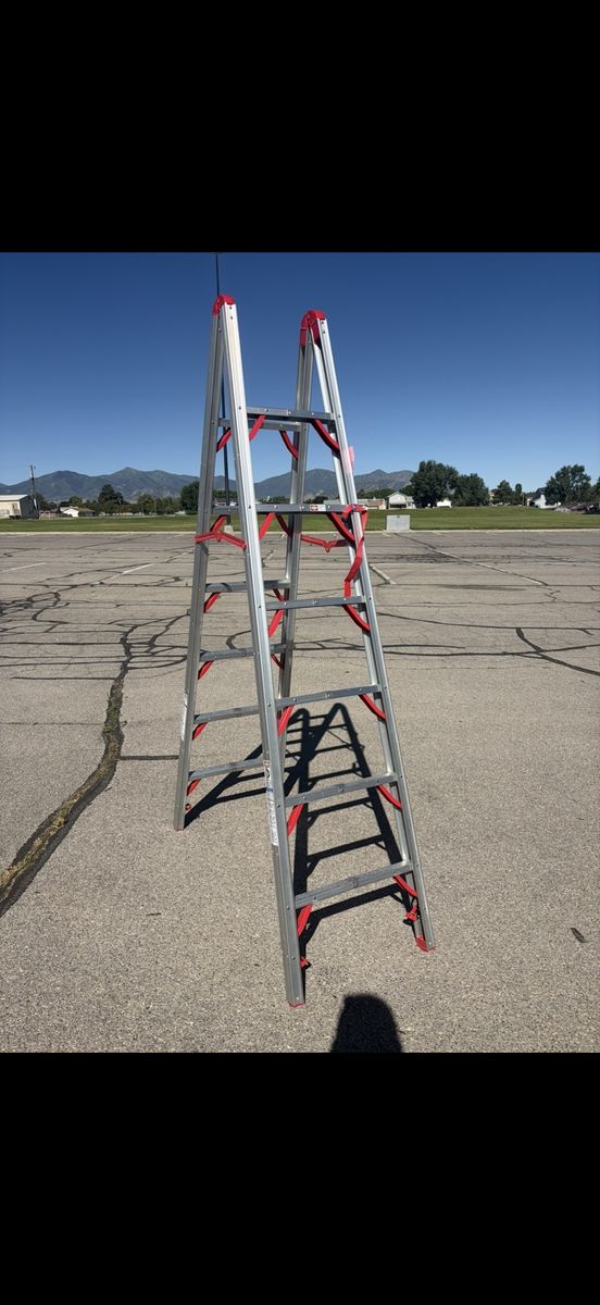 Telesteps 700FLD 7ft Folding Double-Sided "STIK" Step Ladder