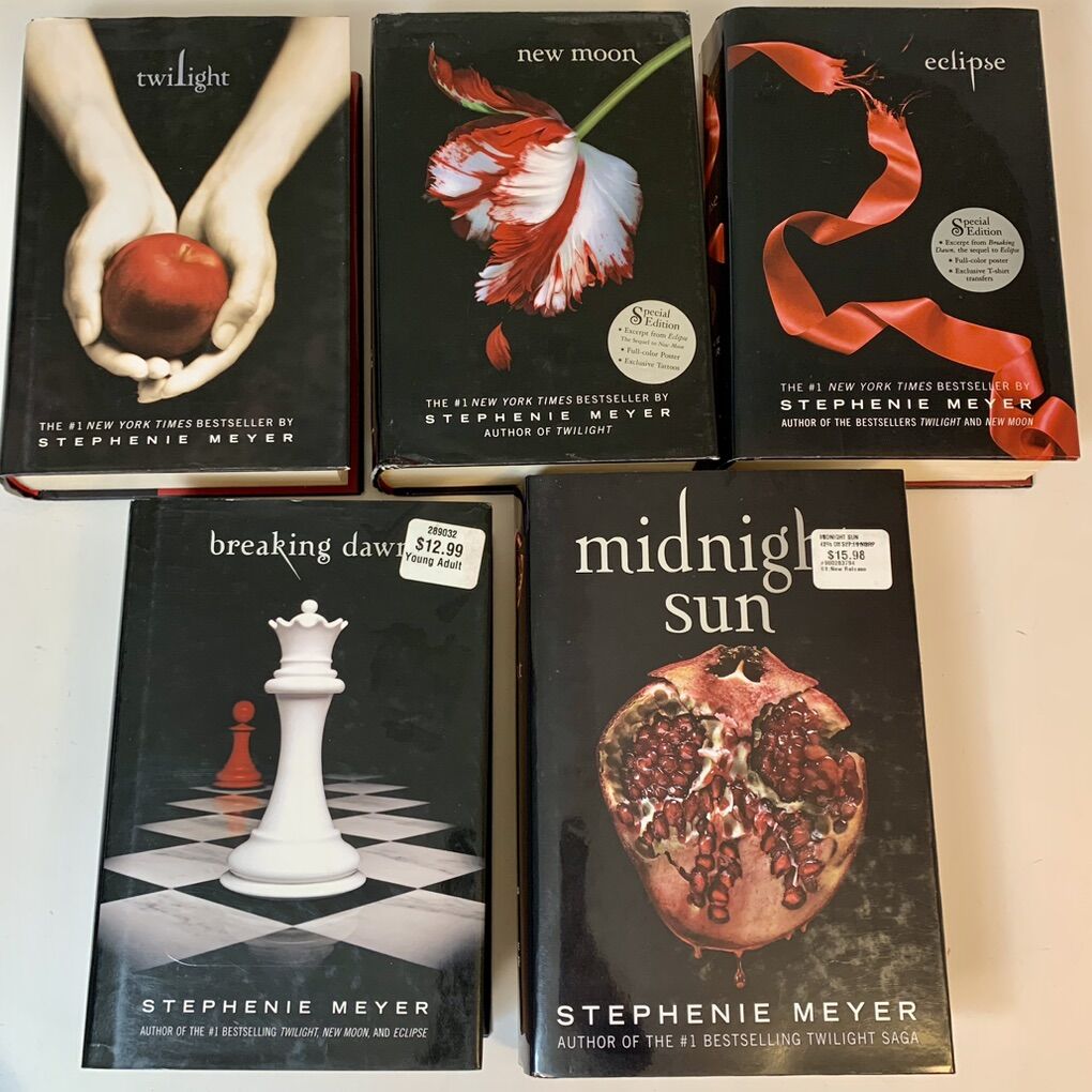 Twilight Saga Hardcover With Dust Jackets