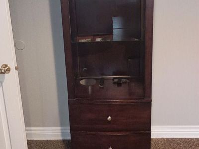 Book cases with drawers