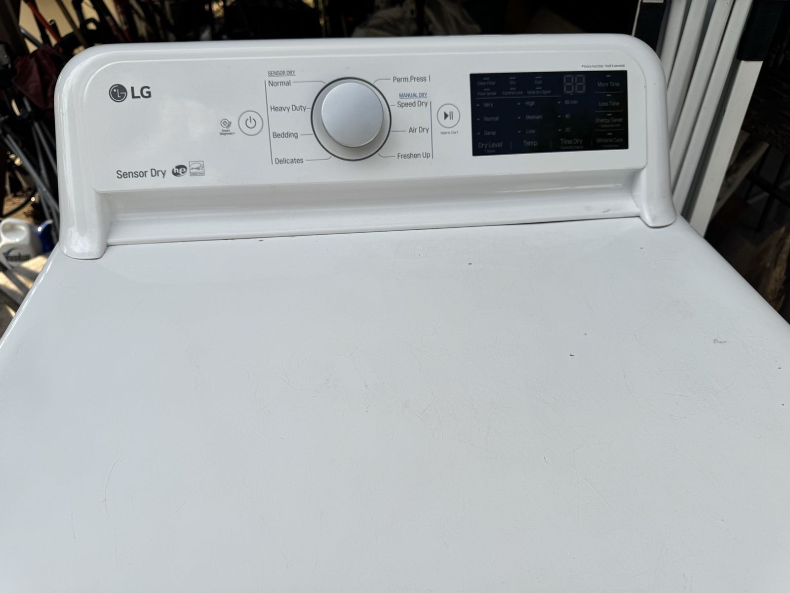 Lg electric dryer