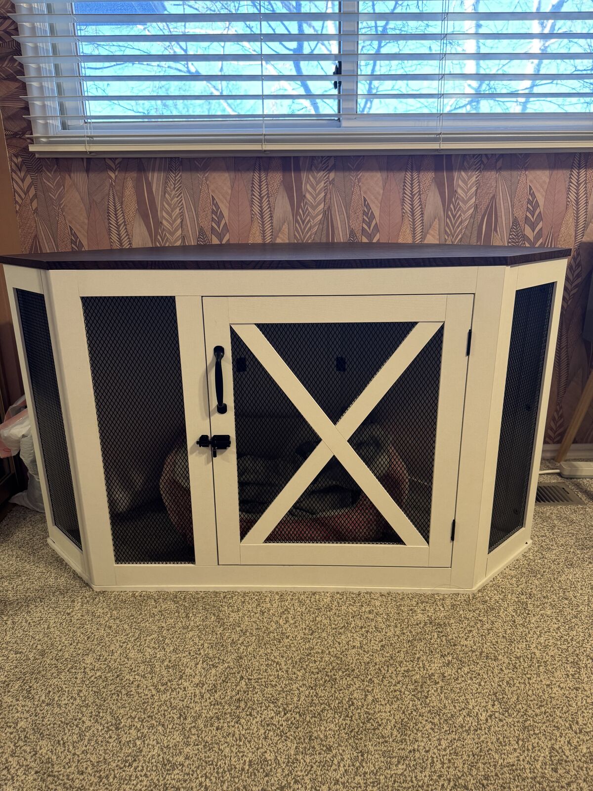 Corner Dog Crate