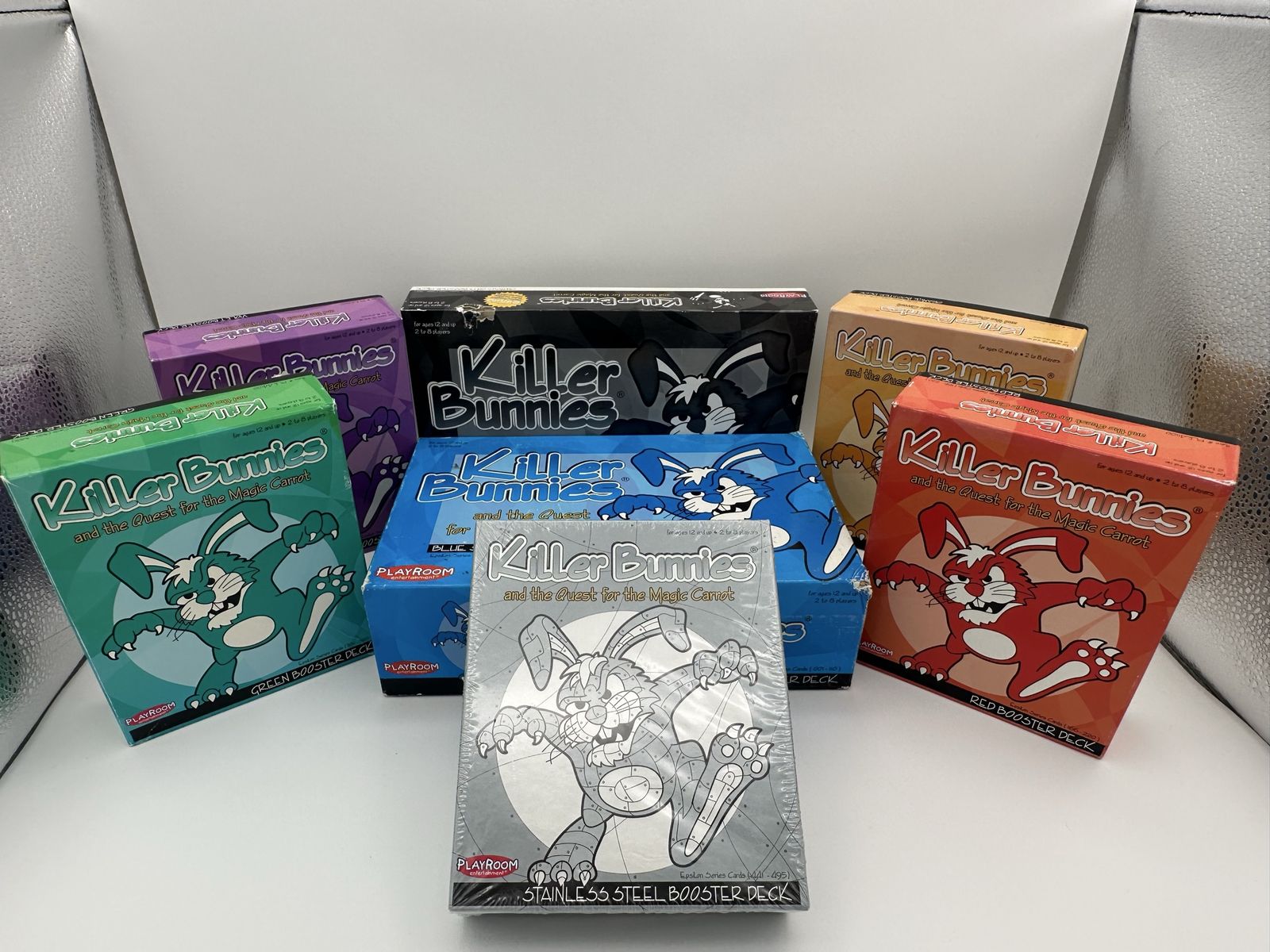 Killer Bunnies and the Quest for the Magic Carrot Card Game, Starter & Booster Decks