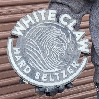 White Claw Hard Seltzer Circular Neon Sign
