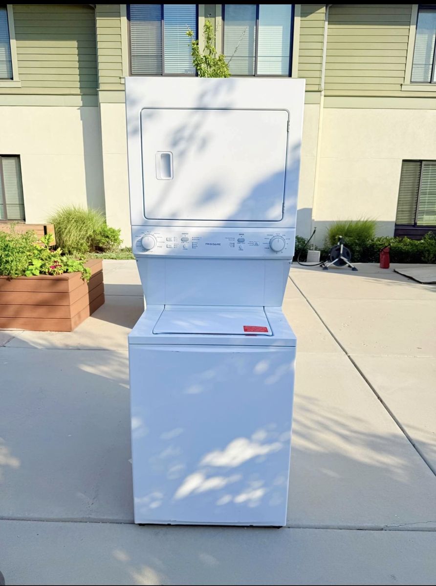 Frigidaire White Laundry Center Washer and Dryer Combo Unit