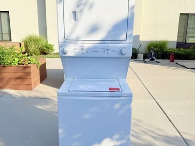 Frigidaire White Laundry Center Washer and Dryer Combo Unit