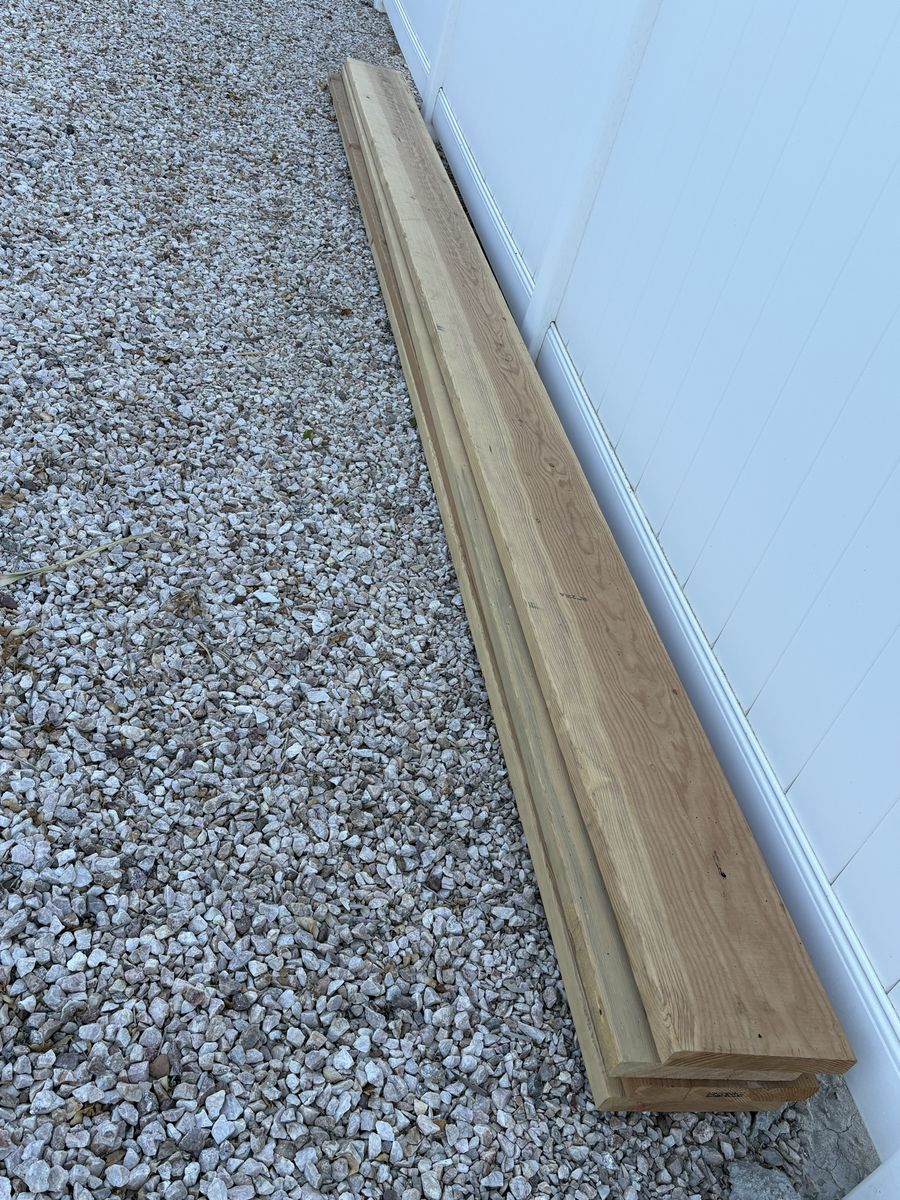 Dimensional Wood Lumber Boards Stack