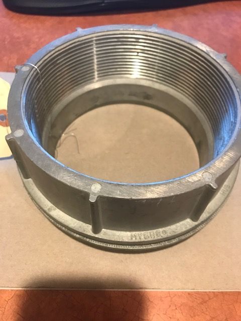5 inch Myers hub electrical fitting