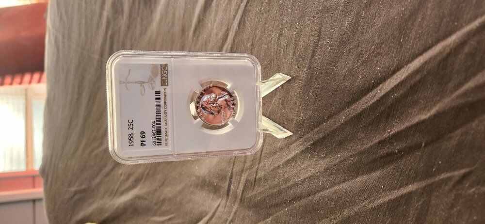 1958 Washington Quarter .25 Proof State PF69! CHRISTMAS BLACK FRIDAY SALE