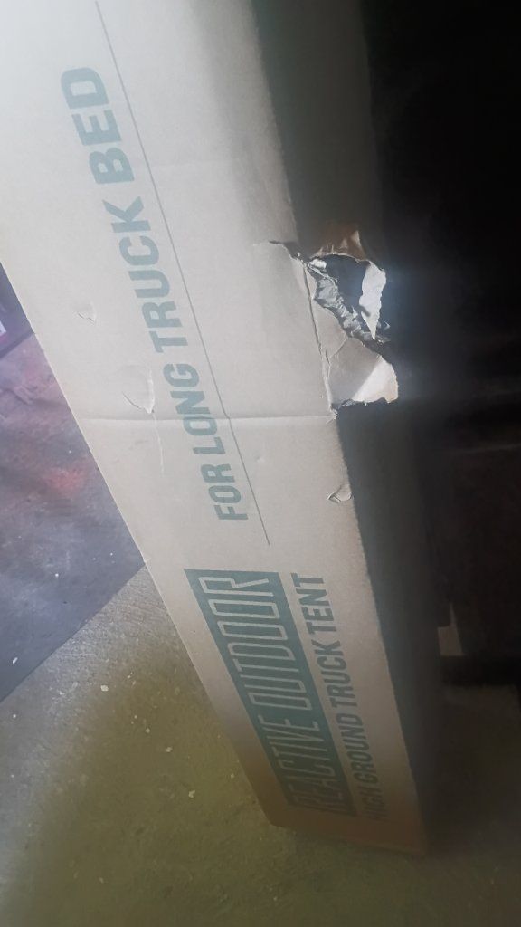 Reactive Outdoor High Ground Truck Tent for Long Truck Beds - New in Box