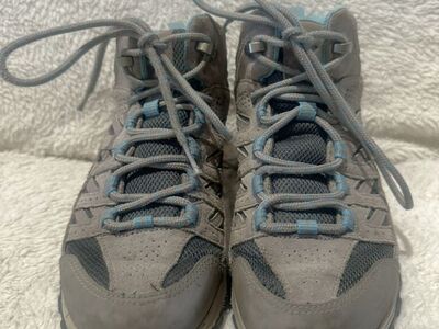 Columbia Women’s Size 6.5 Gray Wtrprf Hiking Boot