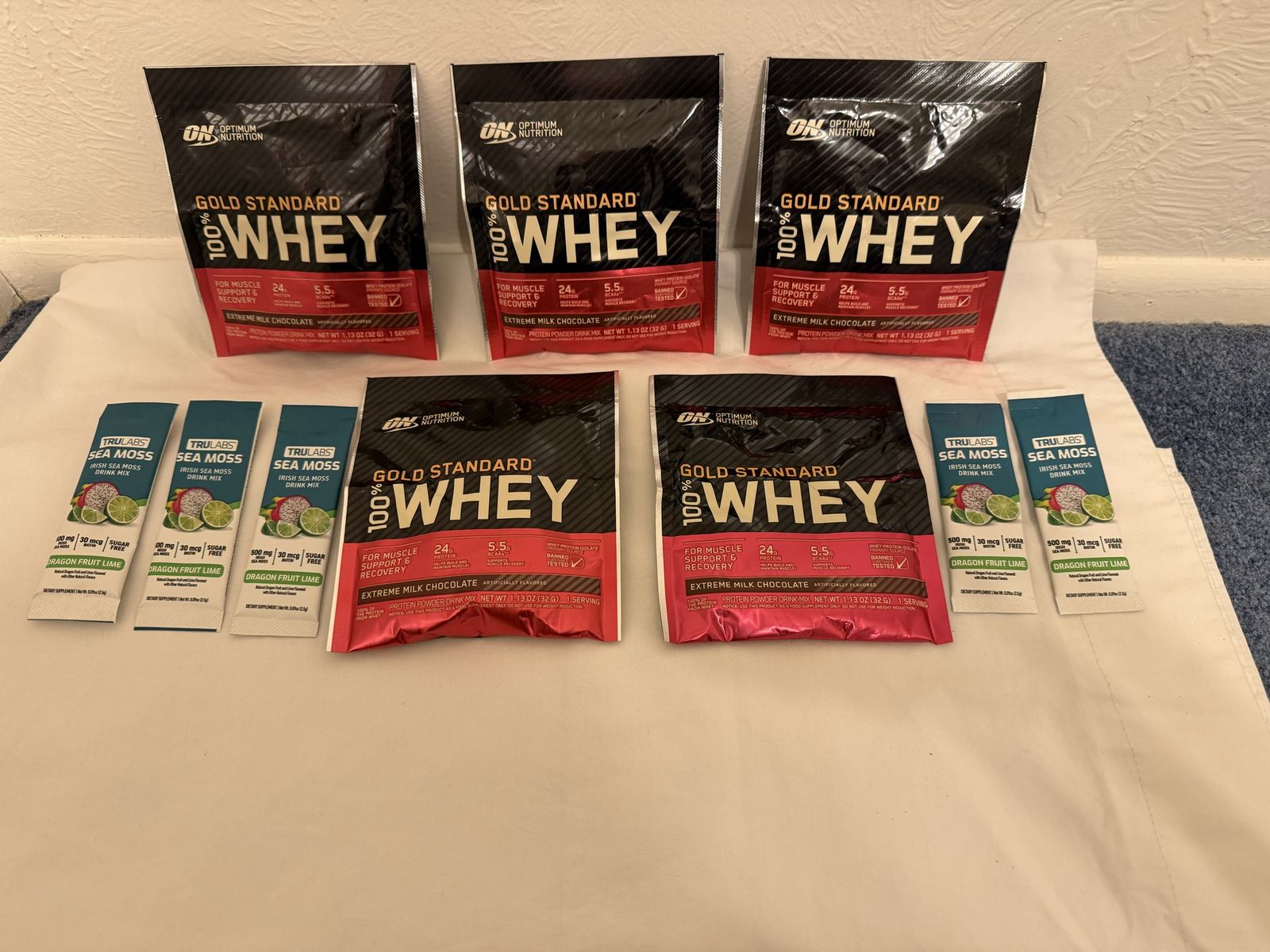 5Whey protein e 5 Seam Moss Powder