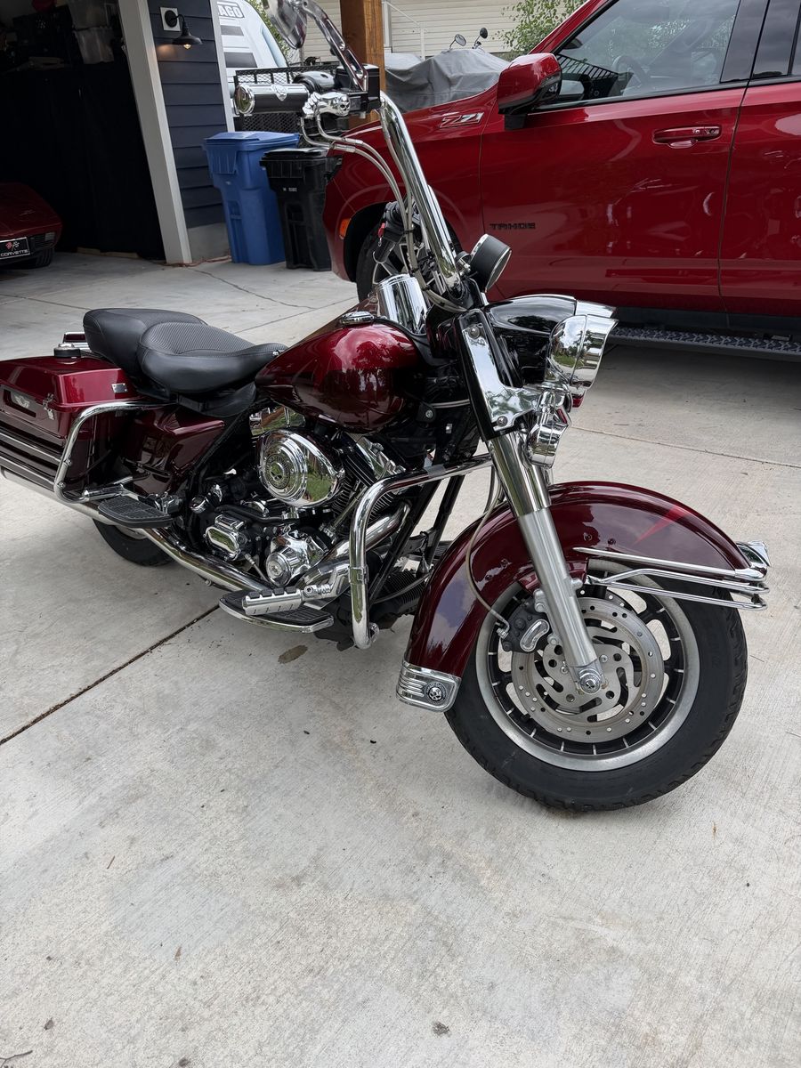2003 Harley-Davidson Road King Classic 100th Anniv. Motorcycle - Custom Paint, Rinehart Pipes