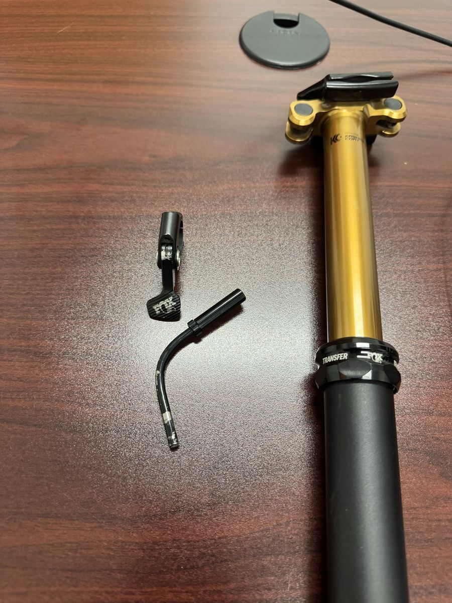 Fox Transfer Factory Series Kashima Dropper Post with Remote Lever
